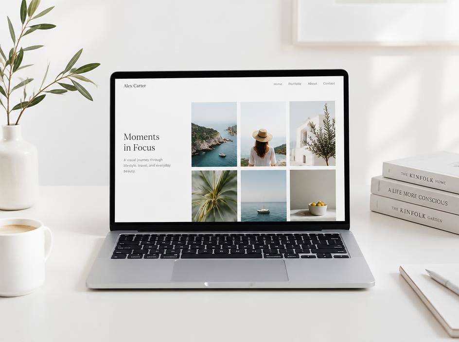 Portfolios website example